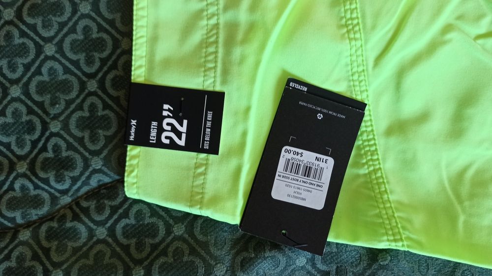 Calção Hurley novo board shorts
