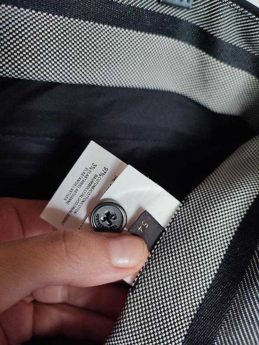 чёрные брюки стрейч Trussardi / 50-52рр (см. замеры)