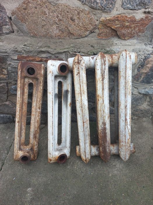 Чугунные радиаторы не было в пользовании