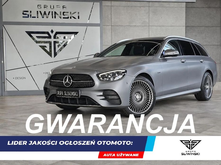 Mercedes-Benz Klasa E 306 PS 4matic AMG MATOWY 4xKamera Webasto Burmester Ambiente LED FV23