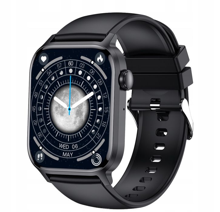 Smartwatch Kiano Watch Go  AMOLED 1,91 cala nowy czarny