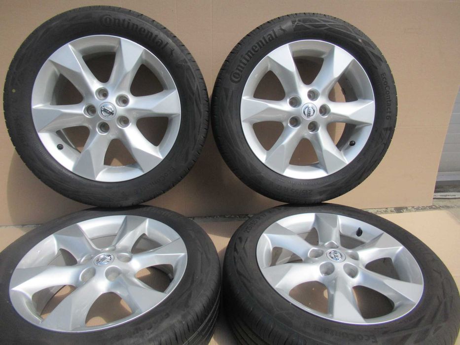 Alu+opony lato R17 NISSAN JUKE I, RENAULT SCENIC 3    4539