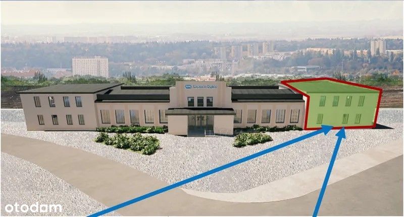 Lokal handlowo-usługowy o pow. 270,00 m2 w  dworcu PKP Szczecin Dąbie