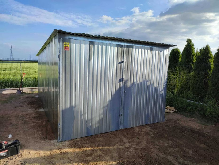 Garaż blaszany 3x5 II gatunek KOZIENICE