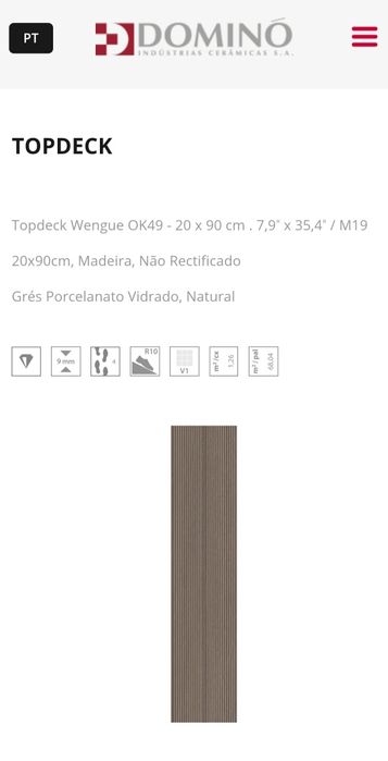 Vendo Deck Cerâmico Dominó TopDeck