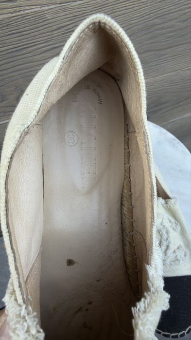 Espadryle chanel