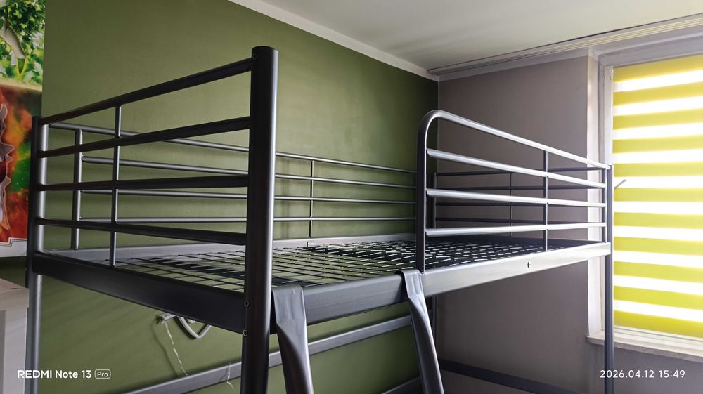 Łóżko na antresoli SVARTA Ikea