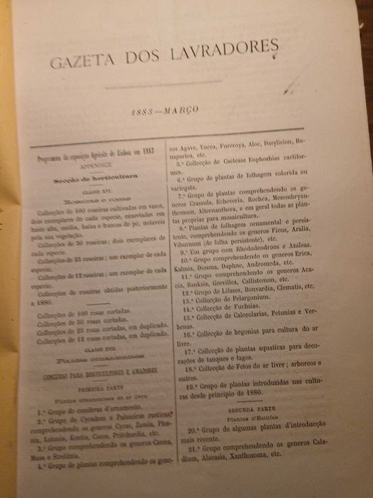 Gazeta dos Lavradores, Março de 1883