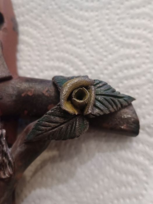 Crucifixo do escultor poeta Ernesto Silva nascido em 1938 em Alzezur