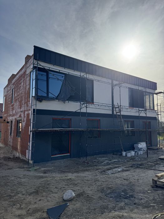 Сучасний котедж Duplex 140м² біля Львова - Панорамні вікна - 3 сотки