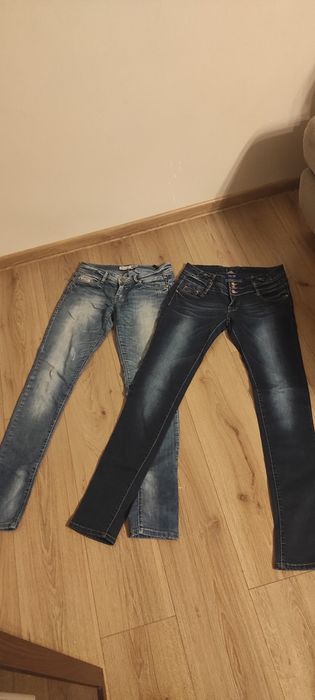Spodnie jeans 2 pary - 38