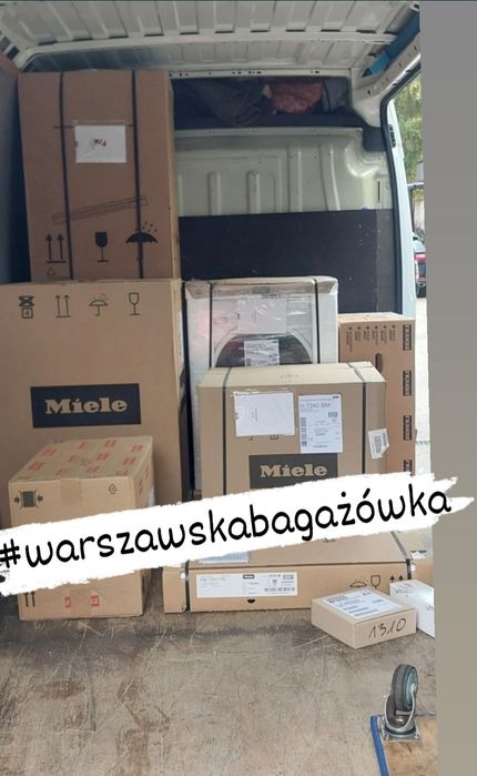 Taxi bagażowe, Transport, Przeprowadzki, Przewóz rzeczy, Bagażowka Warszawa TANIO. Transport z pomocą. Usługi transportowe. Wynajem busa z kierowcą