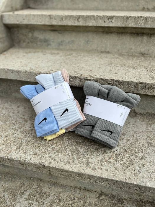 США‼️Носки Nike Everyday Cushion Crew 6 Force (S-M-L-XL) (SX6897-906)