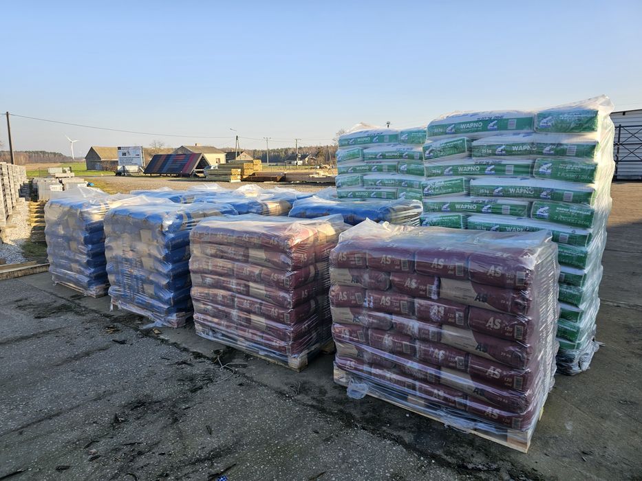 Cement od 16,50 zl za worek (25 kg)