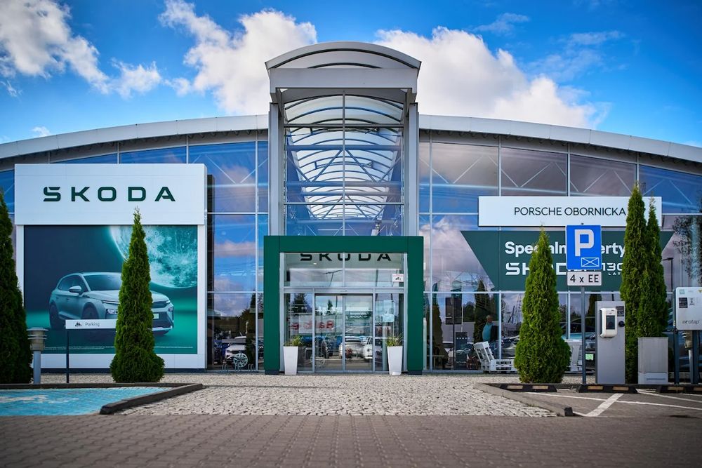 Skoda Porsche Obornicka Poznań - Autoryzowany dealer top banner