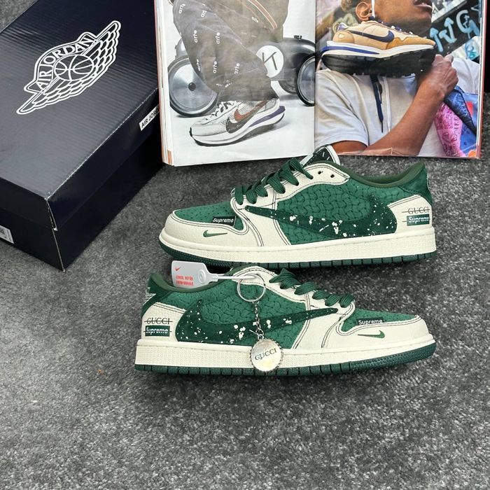 SALE! Nike Jordan 1 Low x Travis Scott x Gucci x Supreme 38 - 45 найк