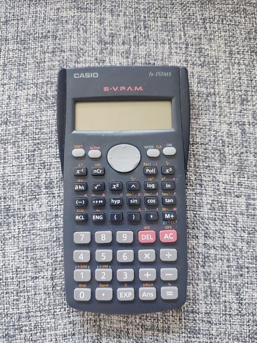 Kalkulator inżynierski casio fx-350ms