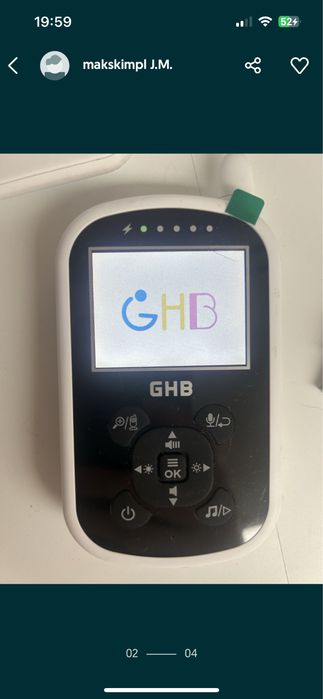Ghb niania elektroniczna