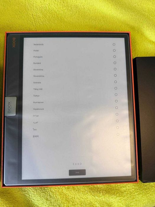 Электронная книга 13,3" Цветной E-Ink Kaleido 3 6 ГБ/128 ГБ 3200x2400 Onyx Boox Tab XC