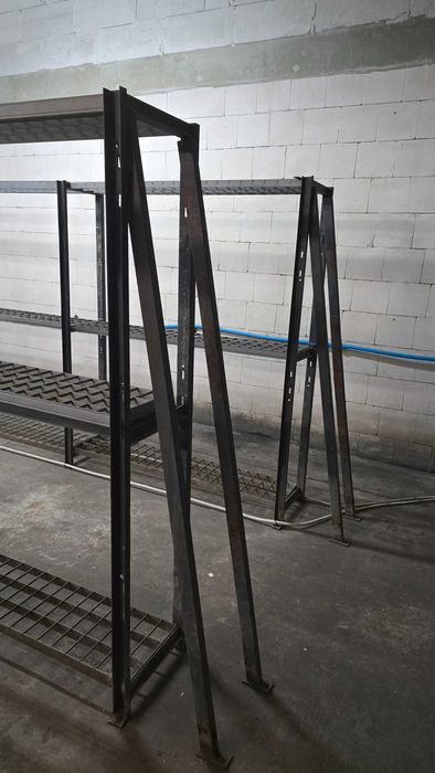 Regał do uprawy grzybów boczniaki pieczarki Regał uzytkowy Stalowy Kratownica