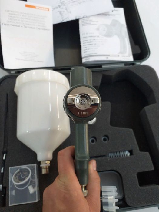 Краскопульт Walcom Slim Kombat HTE, покрасочный пистолет Валком Комбат