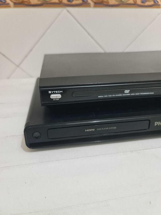 PEÇAS ou Reparação - Leitores DVD Philips e Sytech Avariados