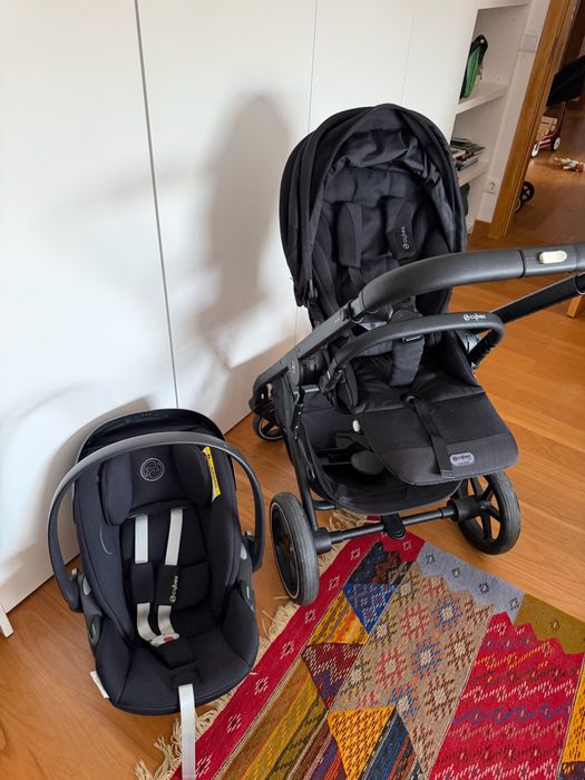 Cybex Gold Balios S Lux + Cadeira Auto Cloud G