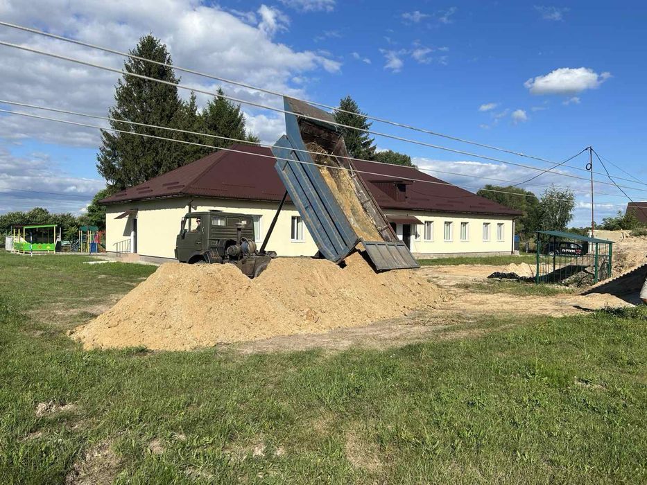 Грунт на підсипку/Подсыпка.Суглинок, Супісок.Втор.песок.Песок