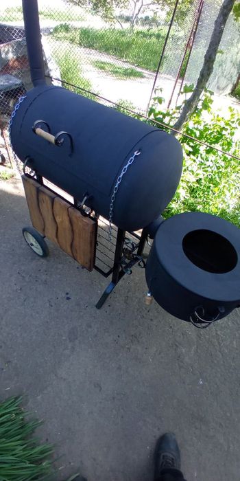 Мангал коптильня