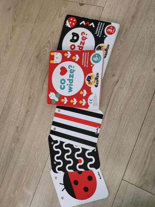 Książeczki kontrastowe Czu czu