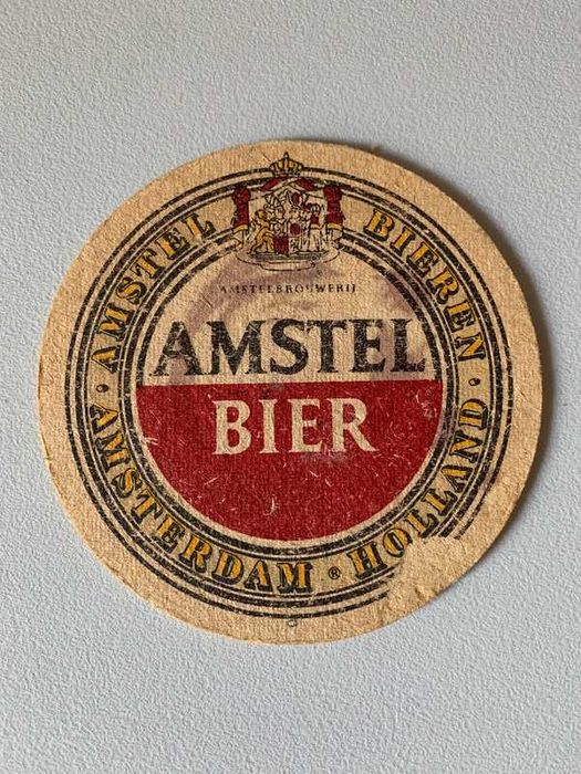 Base para Copo Antiga - Amstel Bier