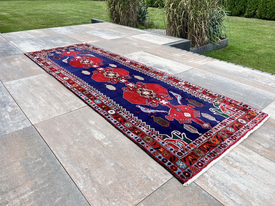 Perski chodnik Saveh 107 × 303 cm | ręcznie tkany | 100% wełna