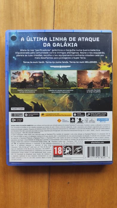 Jogo PS5 Helldivers 2
