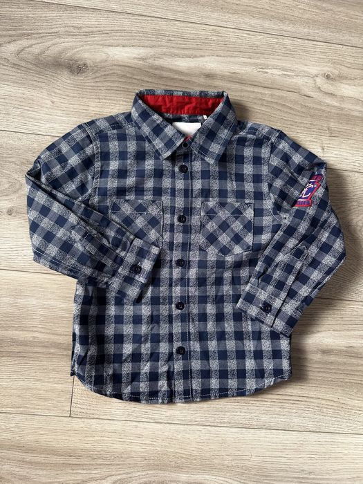 Elegancka koszula w kratkę 98