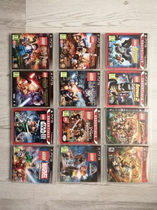PS3 Gry dla dzieci lego, marvel, rayman różne tytuły