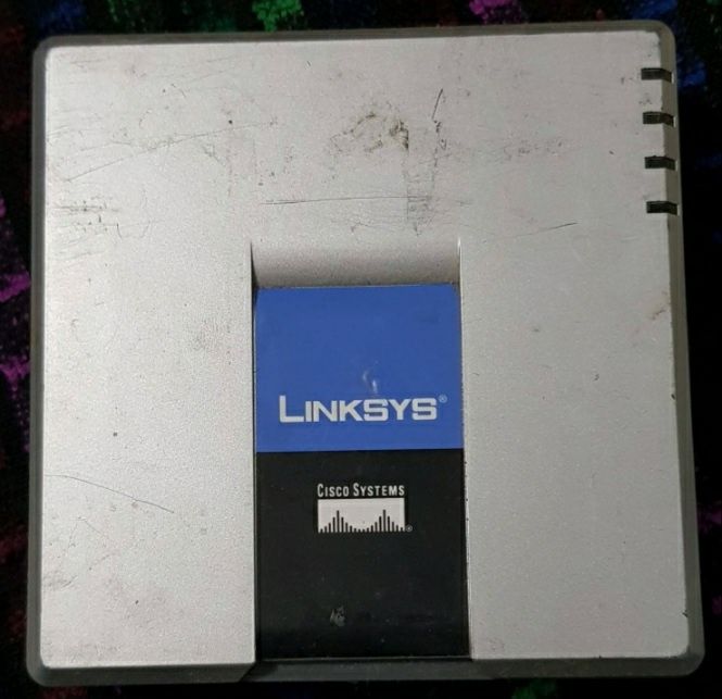 Linksys PAP2T шлюз голосовой рабочий