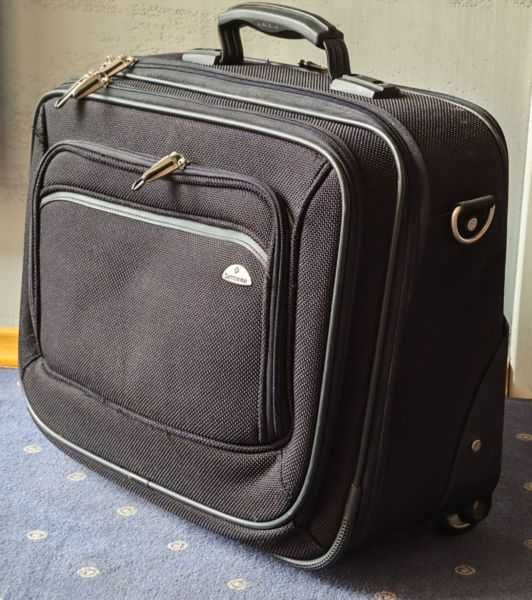 Biznesowy Trolley Samsonite – Bagaż podręczny – Bardzo wysoka rączka!