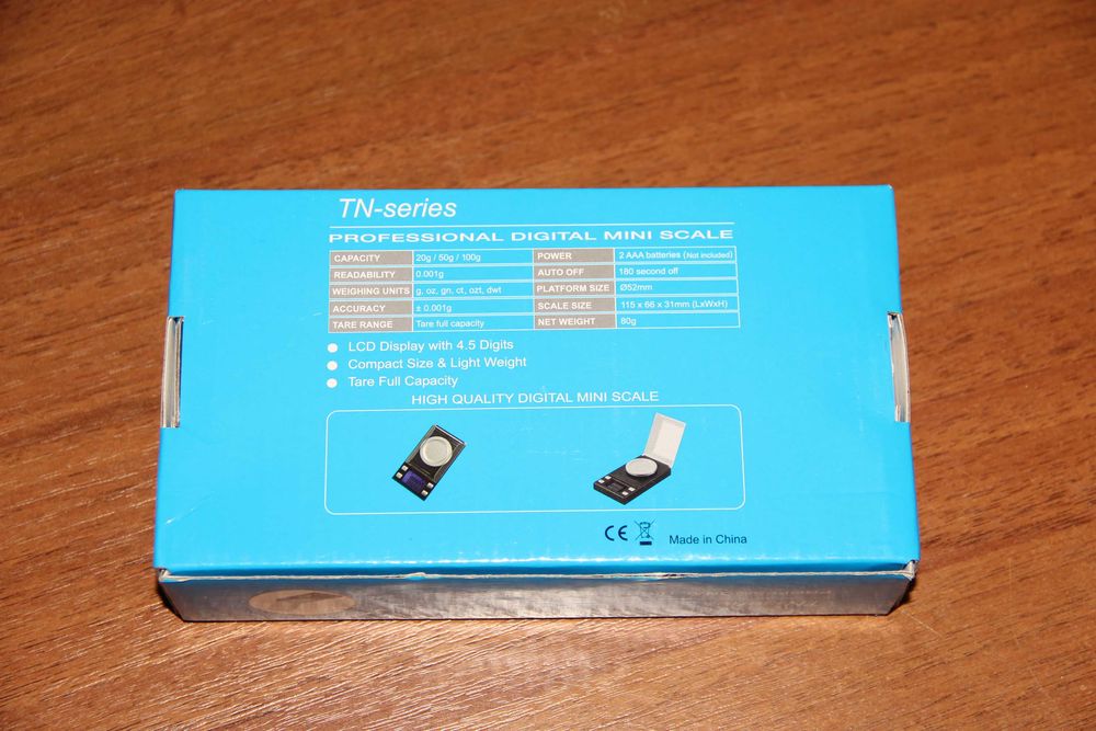 Ваги ювелірні CX-128 TL-series 0.001 g / макс. 100 g високоточні нові