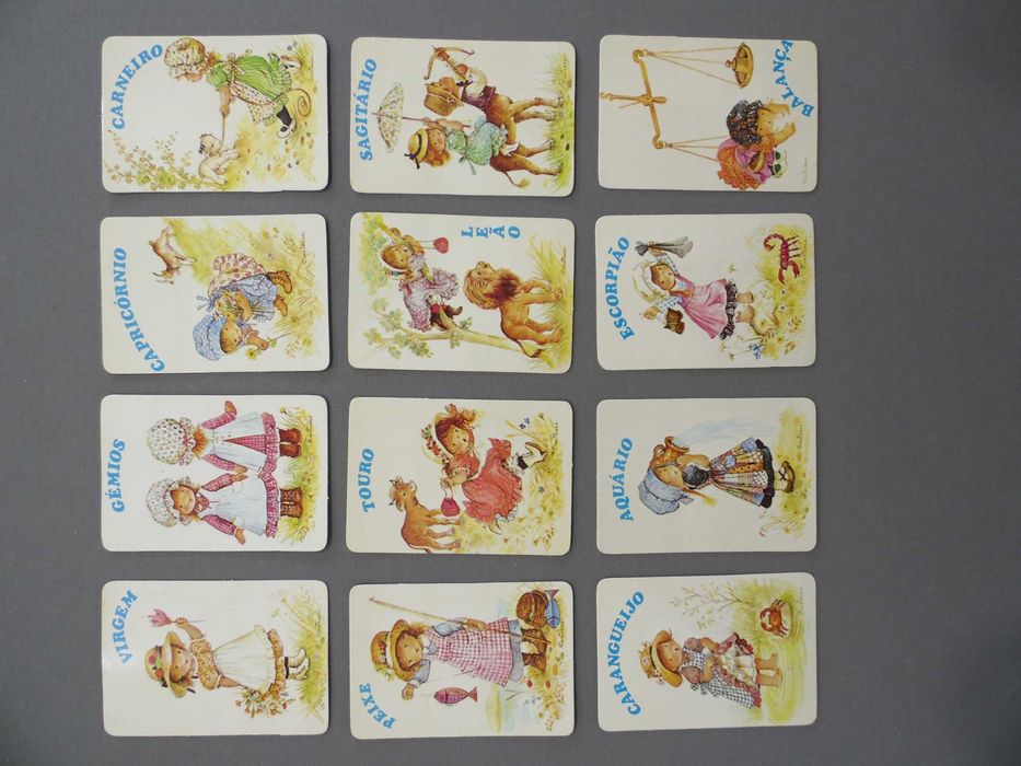 Calendários Coleccionismo, Signos, Alimentos