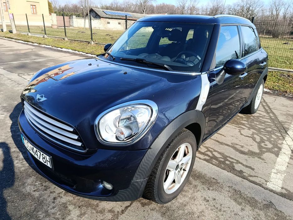 MINI Countryman Cooper 1.6 benzyna 122KM Bezwypadkowy, książka serwisowa, klimatronic