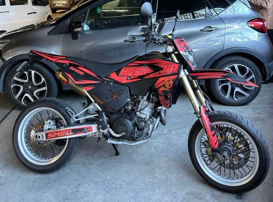 Husqvarna SM 610 – 2006  supermotard matriculada