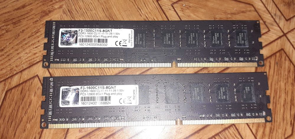 XPG Adata g.skill samsung ddr3