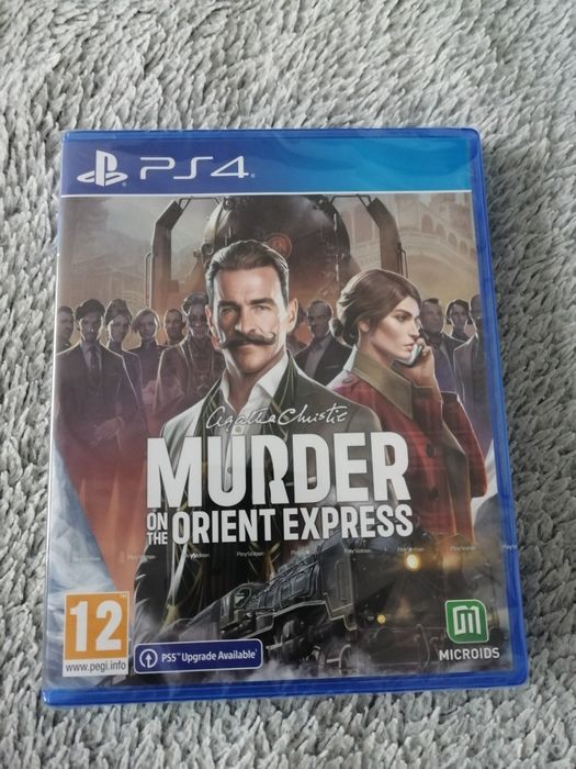 Gra na ps4 Agata Christie murders on The orient express, nowa w folii