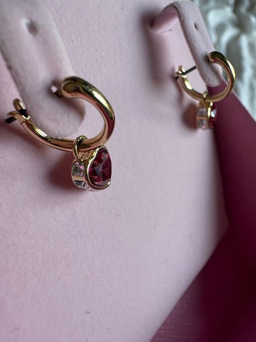 Swarovsky conjunto coração