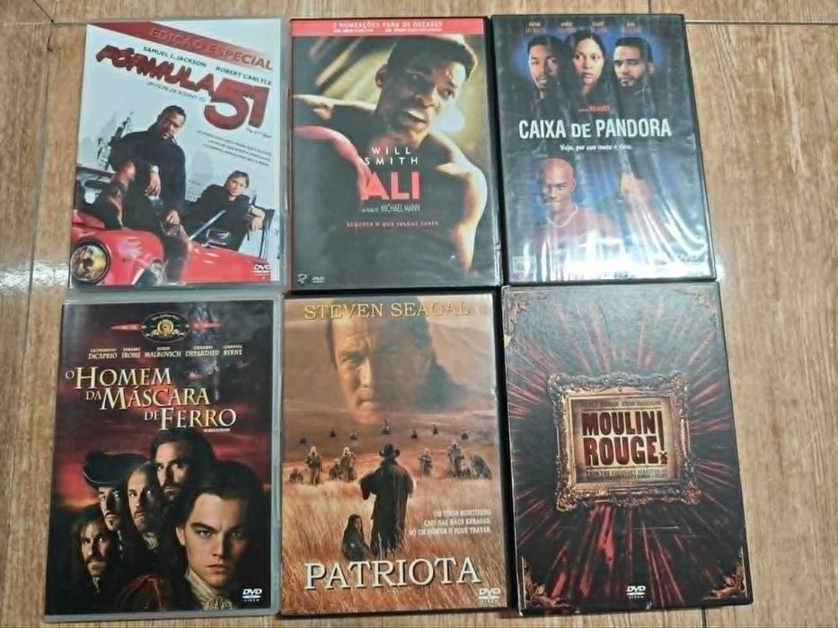 Original DVDs (original cover)