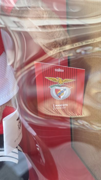 Mascote águia Benfica peluche 30cm
oficial benfica