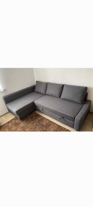 Naroznik z funkcją spania, komoda mozliwy transport