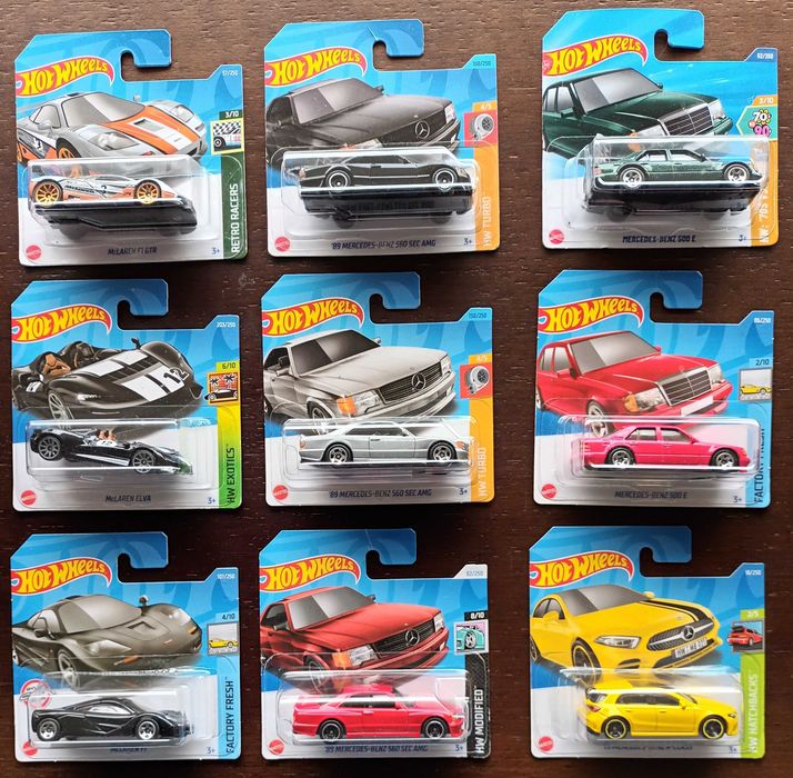 Hot Wheels Novos. Vários Mainline. Escala 1/64