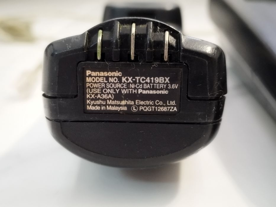 Радіотелефон Panasonic KX-TC418RU-B