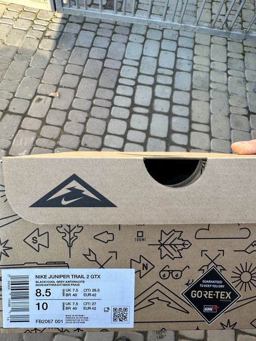 Оригінал! NIKE JUNIPER TRAIL 2 GTX 38.5,40,40.5,42.5